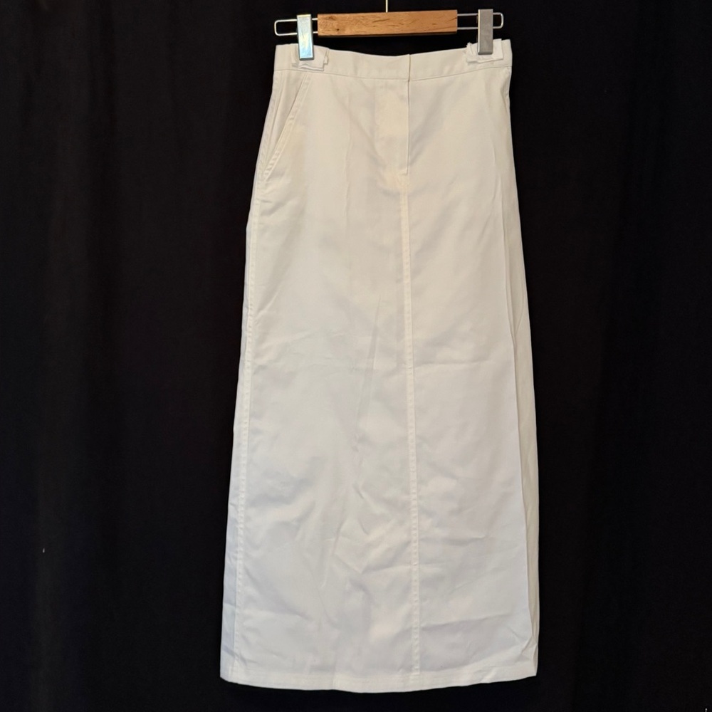 NWT🤍Vintage Armani Cotton Midi Skirt